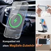 Oretech magnetinis dėklas, skirtas iphone 13 mini, mobiliojo telefono dėklas iphone 13 mini, suderinamas su mag-safe, su 2 ekrano apsaugomis, atsparus smūgiams, atsparus įbrėžimams, apsauginis dėklas, skaidrus dėklas