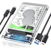 Kietasis diskas Orico 2.5 colio Usb C išorinis standžiojo disko dėklas, Usb 3.1 Gen2 į Sata 3.0 6 Gbp/s, skirtas 7 mm ir 9.5 mm 2.5 colio Sata vidiniams Hdd ir Ssd, surinkimas be įrankių, Uasp pagreitis (2139c3-g2)