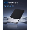 Orico 4 Tb išorinis Ssd su 2 viename Usb C laidu, išorinis kietasis diskas Ssd Usb 3.2 Gen 1 iki 460 Mb/s, nešiojamas Ssd skirtas Usb-c išmaniesiems telefonams, Pc, planšetiniams kompiuteriams, nešiojamiesiems kompiuteriams - M25pro