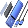 Orico M.2 Nvme Ssd dėklas, Usb 3.2 Usb C 10gbps adapteris Nvme Pcie M-key/m+b Key 2230/2242/2260/2280, M2 dėklas su Usb C-a laidu, be įrankių, Usap-pwm2g2a, mėlynas