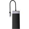 Orico usb šakotuvas 3 prievadų mini nešiojamas didelės spartos usb skirstytuvo adapteris su 1 usb 3.0 ir 2 usb 2.0 (juodas)