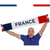 Original Cup® Prancūzijos sirgaliaus šalikas mėlynas baltas raudonas aukščiausios kokybės Equipe de France pasaulio čempionų futbolo regbio aksesuaras Cocorico