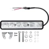 Osram Lightbar Sx180-sp, led papildomas priekinis žibintas tolimosioms šviesoms, prožektorius, 1300 liumenų, spindulys iki 190 m, led darbinis žibintas, ece patvirtinimas, leddl105-sp juodas