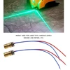Ototec 20 vnt. raudonas lazerinis diodas 5v 650nm mažiau nei 5mw raudono taško lazerio galvutės diodas lygio matuokliui grunto instrumentas 75mm ilgio
