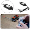 Ototec 8.4v nimh/nicd akumuliatoriaus įkroviklio kabelis su standartiniu 2p kištuku 250ma, suderinamas su rc automobiliu, rc tanku, rc lėktuvu, rc valtimi