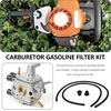 Ototec Karbiuratoriaus benzino filtro rinkinys, suderinamas su Stihl Fs75 Fs80 versija Fs85, su degalų žarnos filtru ir guminiu kamščiu
