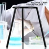 Oumefar Bunseno degiklio trikojis stovas, nerūdijančio plieno laboratorinis Bunseno degiklio trikojis, alkoholio lempos atraminis stovas, laboratoriniai reikmenys