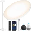 Outon Išmanus Led grindų šviestuvas 30 W 3000 Lm, Wifi reguliuojamas grindų šviestuvas, suderinamas su Alexa ir Google Assistant, valdymas programėle, nuotolinis valdymas, aukštas šviestuvas svetainei, miegamajam, biurui