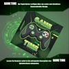 Ovanda Servetėlės „game On“, 20 vnt., žaidimų gimtadienio vakarėlio popierinių servetėlių dekoracija, gimtadienio dekoracija, popierinės servetėlės berniukams, vaikų gimtadienio vakarėliui, berniukų žaidimų vakarėlio gimtadienio tema