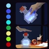 Ovleng Mcraft 7 colių led stalinė lempa „potion“ – spalvingos, keičiamos šviesos, 8 spalvų, įkraunama usb c dovana, vaikams ir suaugusiems