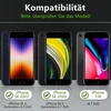 Owkey dėklas, skirtas iphone se 2020/iphone se 2022 (iphone se 2/3), iphone 8/iphone 7 dėklas su [1 x 9h apsauginiu stiklu], apsauginis dėklas, silikoninis matinis plonas telefono dėklas, skirtas iphone 8/7/6s/6