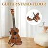 Owlmate gitaros stovas elektrinei gitarai, gitaros stovas, medinis gitaros stovas akustinei gitarai, elektrinei gitarai, bosinei gitarai, gitaros stovas su įbrėžimams atspariu putų danga