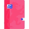 Oxford Touch pratybų sąsiuvinis A5, 16 lapų, spalvotos dvigubos linijos, su paraštėmis, Optic Paper 90 g, minkštas laminuotas viršelis, sąsiuvinių rinkinys biurui ir mokyklai, 10 vnt., įvairių spalvų