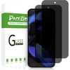 Pacebid privatumo ekrano apsauga, suderinama su Google Pixel 9/google Pixel 9 Pro, [2 vnt.] [pilnas padengimas] [atsparus įbrėžimams] [9h kietumas] grūdinto stiklo ekrano apsauga nuo šnipinėjimo