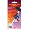 Paddington in Peru Party Bag lipdukai (6 lapai) oficialiai licencijuotas produktas daugkartinio naudojimo ant neakytų paviršių, amžius 3+, puikiai tinka kaip dovanų maišeliai arba kojinės, vaikų vakarėlio pasas