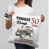 Pagalvė + puodelis 50-ajam gimtadieniui 50 metų Ursus + bet koks vardas