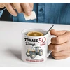 Pagalvė + puodelis 50-ajam gimtadieniui 50 metų Ursus + bet koks vardas