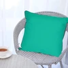 Pagalvėlė 60 x 60 cm [2 vnt. rinkinys] – vandeniui atsparus pagalvėlės užvalkalas turkio žalumo (be pagalvės įdėklo) – vandeniui atsparus pagalvėlės užvalkalas kaip sodo pagalvėlė arba dekoratyvinė pagalvėlė – pagalvėlės užvalkalas