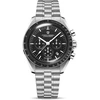 Pagani Design 1701 V3 vyriškas chronografas kvarcinis laikrodis 40 mm Vk63 kalibras nerūdijančio plieno veidrodinis safyro stiklo laikrodis 100 m atsparus vandeniui sportinis laikrodis, juodas