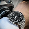 Pagani Design 1701 V3 vyriškas chronografas kvarcinis laikrodis 40 mm Vk63 kalibras nerūdijančio plieno veidrodinis safyro stiklo laikrodis 100 m atsparus vandeniui sportinis laikrodis, juodas