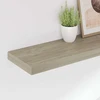 Pakabinama sieninė lentyna, ąžuolo spalvos, 90x23,5x3,8cm, MDF
