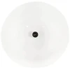 Pakabinamas šviestuvas, baltas, 42cm, 25W, apskritas, E27