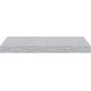 Pakabinamos sieninės lentynos, 4vnt., pilkos, 50x23,5x3,8cm, MDF