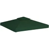 Pakait. pavėsinės uždangalas, 310g/m², žalios sp., 3x3m