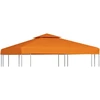 Pakaitinis pavėsinės uždangalas, oranžinis, 3x3m, 310g/m²