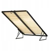 Pakeliamas lovos rėmas 120x200 tankus 48 lentjuosčių metalinis dujinis automatas