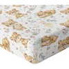 Paklodė į lovytę 120x60 cm su guma, stora medvilnė 100%, lenkiškas produktas