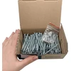 Pakuotė 100 vnt. galvanizuoto plieno 5.0 x 70 mm medvaržčių su daliniu sriegiu, pozi galvute, įleidžiami medienos drožlių plokštės varžtai (100, 5.0 x 70 mm)