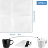 Pakuotė su 100 vnt. pakavimo medžiagos 30 x 30 cm burbulinės plėvelės perkraustymo medžiagos putų plėvelės perkraustymo dėžės putų pakavimo maišeliai stiklui, baldams, porcelianui, indams