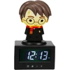 Paladone Harry Potter skaitmeninis žadintuvas - oficialiai licencijuotas, nuotaikos apšvietimas su Harry, naktinė lemputė su žadintuvu, kambario dekoracija Potter gerbėjams, juodas