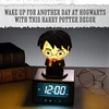 Paladone Harry Potter skaitmeninis žadintuvas - oficialiai licencijuotas, nuotaikos apšvietimas su Harry, naktinė lemputė su žadintuvu, kambario dekoracija Potter gerbėjams, juodas