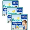 Pampers Size 4-5 sauskelnės, Splashers Baby Shark Limited Edition, 11 vnt. pakuotė, vienkartinės maudymosi sauskelnės saugiai apsaugai vandenyje (3 vnt. pakuotė)