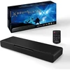Kompiuterio kolonėlės Panasonic Sc-htb01 kompiuteriniai žaidimų garsiakalbiai su integruotu žemų dažnių garsiakalbiu (dolby Atmos ir Dts:x, Bluetooth, didelės raiškos garsas, Hdmi) juodi