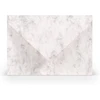 Paperado 25 vokai Din B6 pilka mamora marmuro balta spalva - 100 g/m² vokas be langelio 17,8 x 12,5 cm - vokai su drėgnu lipniu smailiu atvartu