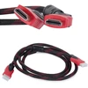 Parence - hdmi 2.0 4k 3d uhd 1.8m varinis 48 bitų/px pintas kabelis - 600 mhz maksimalus tmds pralaidumas - 18 gbps - žaidimų konsolė, televizorius, kompiuteris
