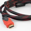 Parence - hdmi 2.0 4k 3d uhd 1.8m varinis 48 bitų/px pintas kabelis - 600 mhz maksimalus tmds pralaidumas - 18 gbps - žaidimų konsolė, televizorius, kompiuteris