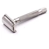 Parker 55sl-sc dvigubo ašmens skustuvas, satino chromo apdaila