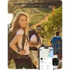 Parsonver išmanusis laikrodis vyrams ir moterims su telefono funkcija, fitneso laikrodis su integruotu Gps, 30 m atsparumas vandeniui, 100+ sporto režimų, 1,85 colio jutiklinis ekranas, širdies ritmo ir miego stebėjimas, išmanusis laikrodis