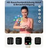 Parsonver išmanusis laikrodis vyrams ir moterims su telefono funkcija, fitneso laikrodis su integruotu Gps, 30 m atsparumas vandeniui, 100+ sporto režimų, 1,85 colio jutiklinis ekranas, širdies ritmo ir miego stebėjimas, išmanusis laikrodis