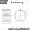 Parts and Parts adatinė įvorė Sce 108 5/8"x13/16"x1/2" mm