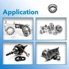 Parts and Parts giliųjų griovelių radialinis guolis 6306 Nr, 30 x 72 x 19 mm, Din 625 Iso 15, didelio greičio radialinis guolis, maža trintis, sklandus, idealus transporto priemonių transmisijoms ir pramoninei įrangai