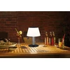 Paulmann 94267 Cordless Cupulino šviestuvas, apvalus lauko Led akumuliatorinis šviestuvas su 1 x 1.3 W reguliuojamu mobiliu šviestuvu, skaidrus, antracito spalvos akumuliatorinis šviestuvas, plastikas, belaidis, 3000 K, 1.3 W, Cupolino, 94267