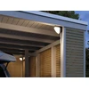 Paulmann Ikosea 94519 Park + Light Led lauko sieninis šviestuvas Ip44 su 2 x 2.8 W šiltai baltais antacito spalvos lauko plastikiniais apšvietimo sistemos šviestuvais 3000 K