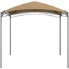 Pavėsinė, taupe spalvos, 3x3x2,65m, 180 g/m²
