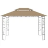 Pavėsinė, taupe spalvos, 4x3x2,7m, 160g/m²