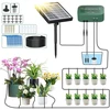 Pchero saulės energijos drėkinimo sistema su laikmačiu, automatinė lašelinė drėkinimo sistema lauko balkonų sodų paaukštintoms lysvėms šiltnamiams vazoniniams augalams